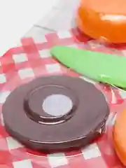 Набор продуктов для резки с липучкой, 5-7 предметов, PP, 19-20 х 25,5-30 х 5см, 7 дизайнов