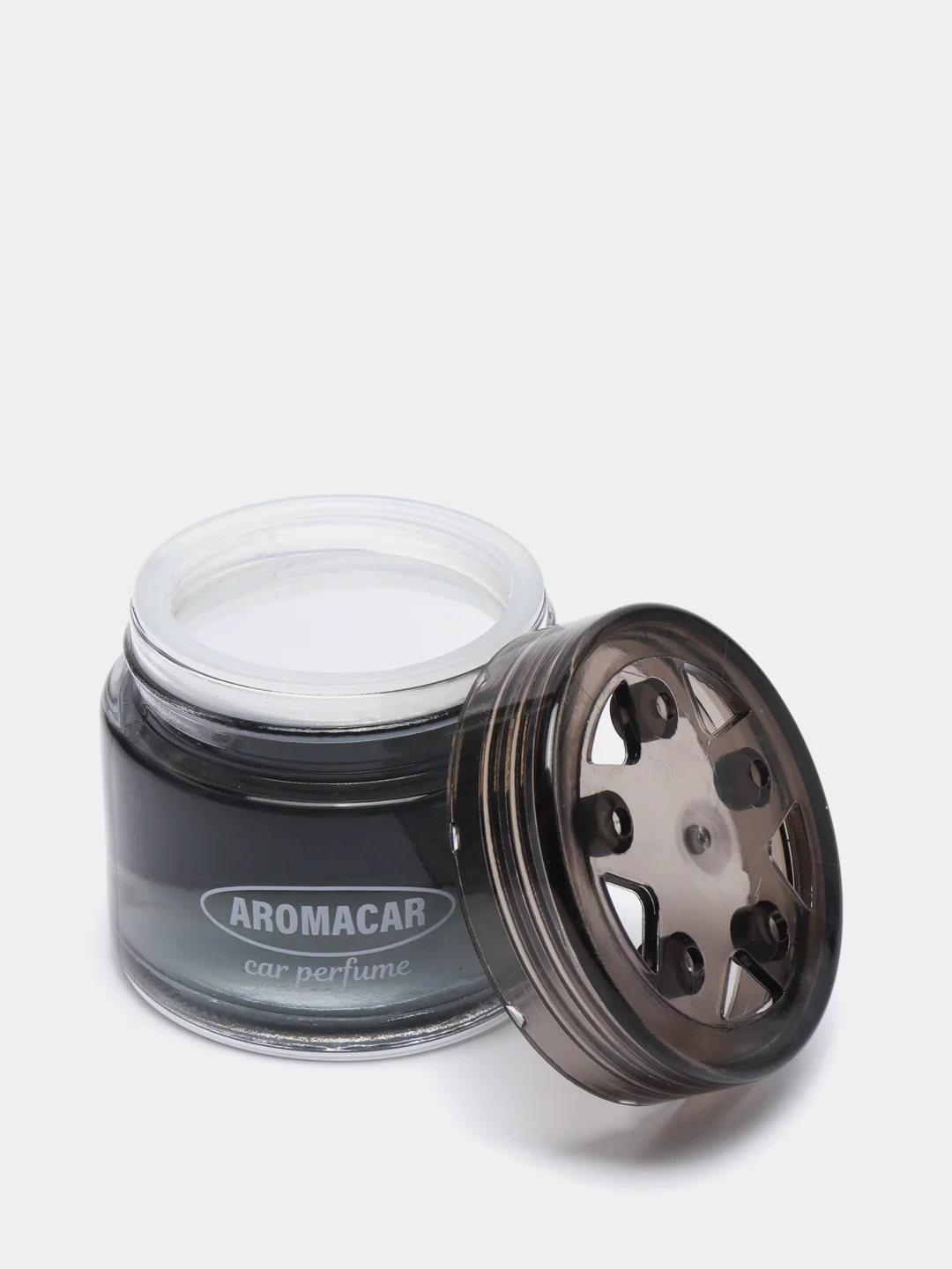 Черный ароматизатор гелевый Aromacar, баблгам, океан, цитрус, сквош, парфюм, ваниль