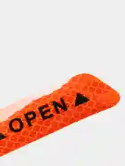 Оранжевый наклейка для дверей автомобиля, светоотражающая