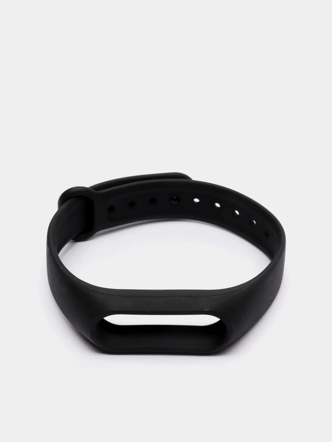 Черный силиконовый ремешок Xiaomi Mi Band 2