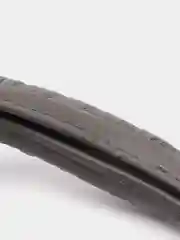 Оплетка на руль (чехол на руль) SKYWAY Sponge turtle 6 подушечек M Серая экокожа S01102235