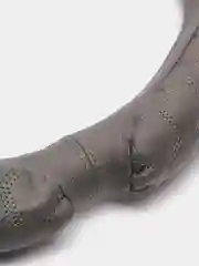 Оплетка на руль (чехол на руль) SKYWAY Sponge turtle 6 подушечек M Серая экокожа S01102235
