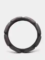 Оплетка на руль (чехол на руль) SKYWAY Sponge classic 8 подушечек M Серая замша S01101033