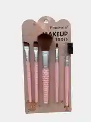 Конфетный набор кистей для макияжа 5 шт