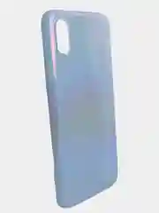 Голубой чехол накладка с рисунком принтом картинкой для Iphone 7+ 8 plus xr гитара лебеди