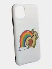 Коралловый меланж чехол накладка с рисунком принтом картинкой для Iphone 7+ 8 plus xr гитара лебеди