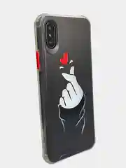 Лазурный чехол накладка с рисунком принтом картинкой для Iphone 7+ 8 plus xr гитара лебеди