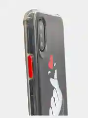 Лазурный чехол накладка с рисунком принтом картинкой для Iphone 7+ 8 plus xr гитара лебеди