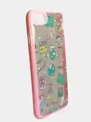 Лайм чехол накладка с рисунком принтом картинкой для Iphone 7+ 8 plus xr гитара лебеди