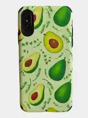 Лимонный чехол накладка с рисунком принтом картинкой для Iphone 7+ 8 plus xr гитара лебеди