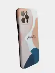 Оранжевый чехол накладка с рисунком принтом картинкой для Iphone 7+ 8 plus xr гитара лебеди