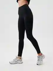Черный лосины женские, легинсы спортивные