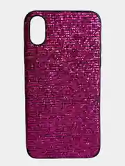 Алый чехол накладка с блестками для iphone 6+/6s plus 7+ 8+ xs xr xs max 11 pro max 11 про