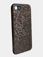 Аметистовый чехол накладка с блестками для iphone 6+/6s plus 7+ 8+ xs xr xs max 11 pro max 11 про