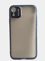Индиго чехол накладка противоударный для Iphone 12 mini max 11 pro 11 x xr 7 8 7+ 8 plus 7 плюс