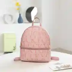 Розовый мини рюкзак женский