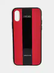 Алый чехол накладка из эко кожи для Iphone 6s 7 8 7 plus 8 + x xr xs 11 pro max айфон 11 про