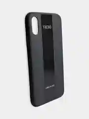 Черный чехол накладка из эко кожи для Iphone 6s 7 8 7 plus 8 + x xr xs 11 pro max айфон 11 про