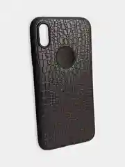 Тёмно-коричневый чехол накладка из эко кожи для Iphone 6s 7 8 7 plus 8 + x xr xs 11 pro max айфон 11 про