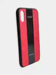Красный чехол накладка из эко кожи для Iphone 6s 7 8 7 plus 8 + x xr xs 11 pro max айфон 11 про