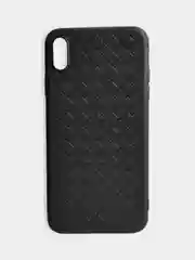 Угольный чехол накладка из эко кожи для Iphone 6s 7 8 7 plus 8 + x xr xs 11 pro max айфон 11 про