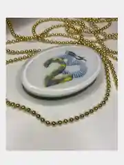 Мятный сувенирное мыло-открытка