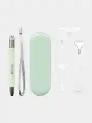 Мятный набор инструментов для алмазной мозаики, со светодиодным фонариком USB, 7 насадок
