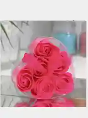 Конфетный мыльные розочки, набор 6 шт