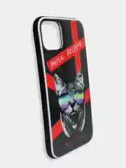 Салатовый чехол накладка с рисунком принтом картинкой для Iphone 7+ 8 plus xr гитара лебеди