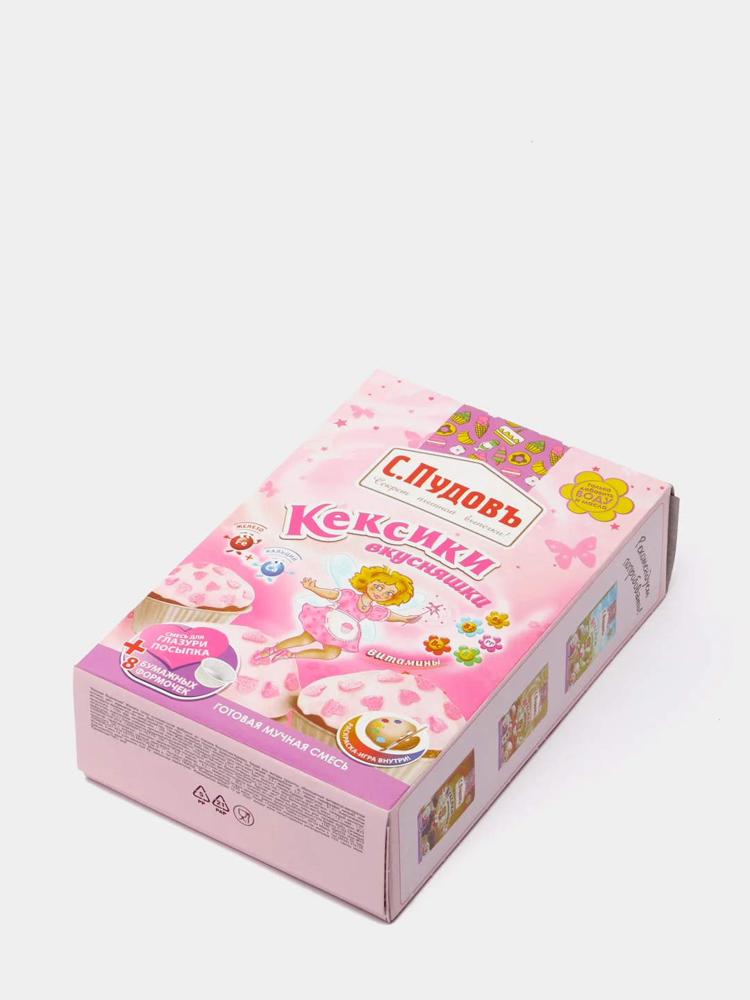 Смесь для выпечки С.Пудовъ "Кексики Вкусняшки", 356 г