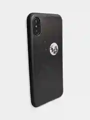 Сиреневый чехол накладка с рисунком принтом картинкой для Iphone 7+ 8 plus xr гитара лебеди