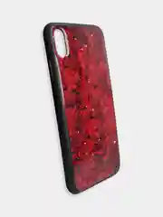 Тёмно-розовый чехол накладка с рисунком принтом картинкой для Iphone 7+ 8 plus xr гитара лебеди