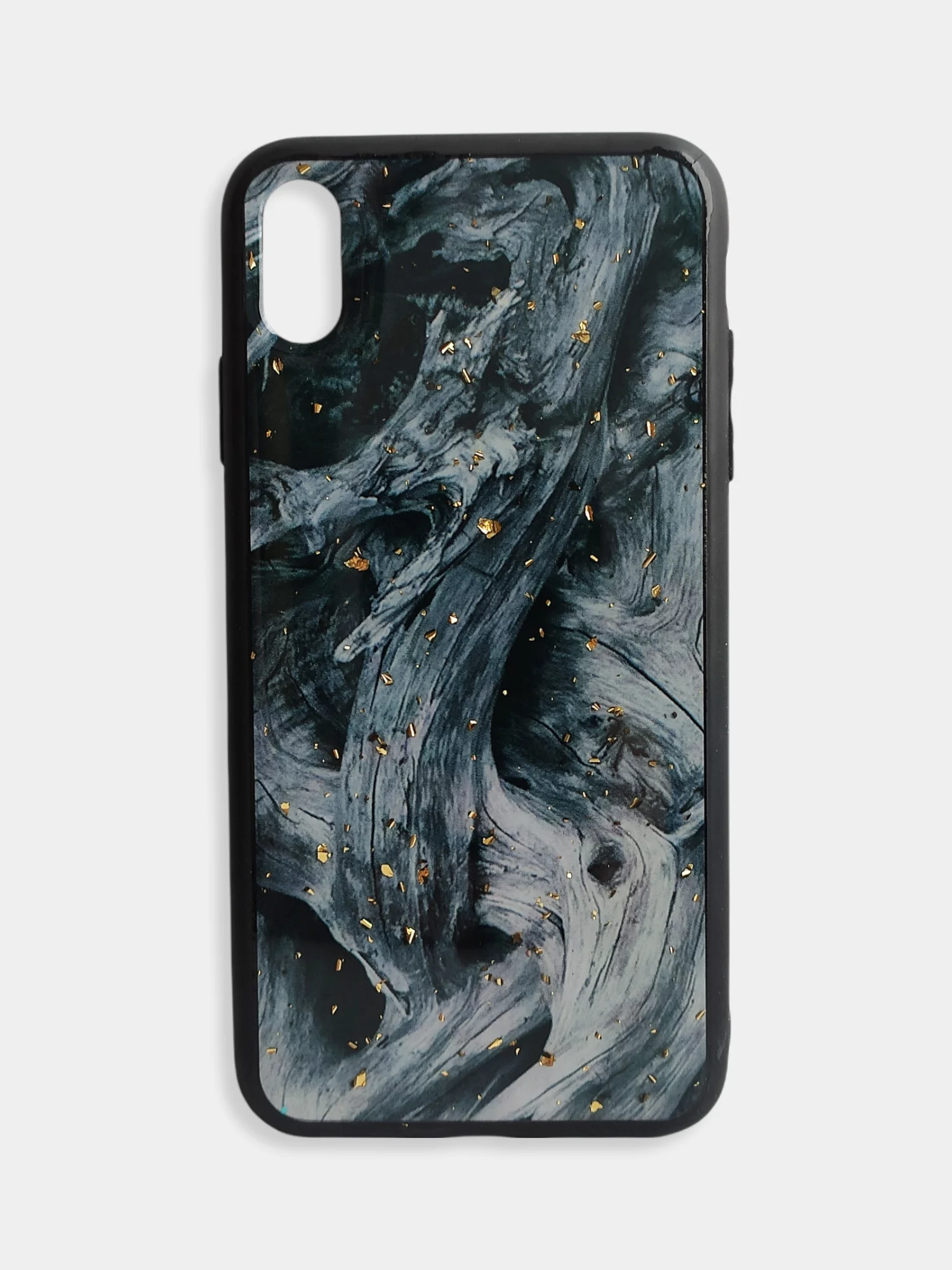 Угольный чехол накладка с рисунком принтом картинкой для Iphone 7+ 8 plus xr гитара лебеди