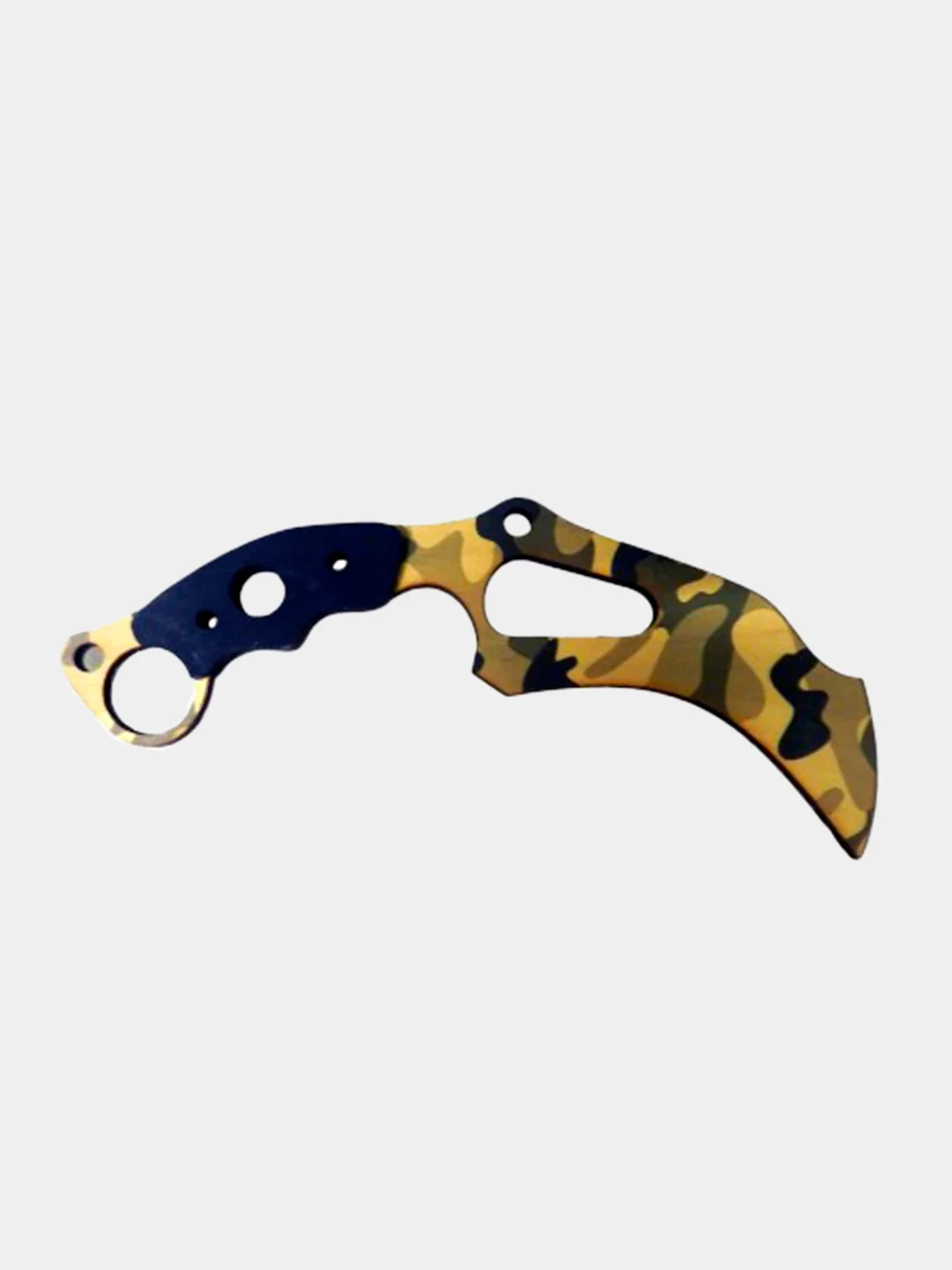 Зеленый нож деревянный "коготь" кс го / cs go