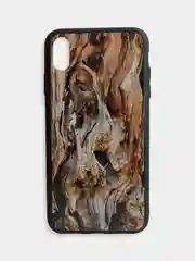 Тёмно-серый чехол накладка с рисунком принтом картинкой для Iphone 7+ 8 plus xr гитара лебеди