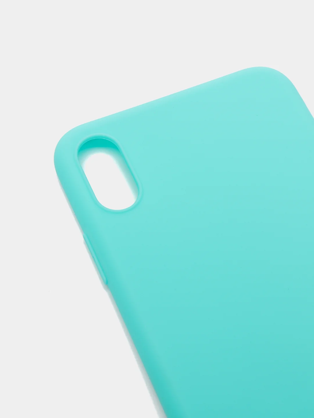Небесно-голубой чехол для iPhone 5s, 6, 7, 8 Plus, SE 20, X, XS, XR, 11 Pro Max, 12 Mini, 13, силиконовый