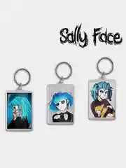 Бордовый брелок аниме Салли Фейс, Sally Face