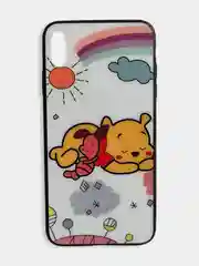Прозрачный стеклянный чехол с рисунком принтом картинкой для iphone 11 pro max xs max xr 6s 7+ 8 plus