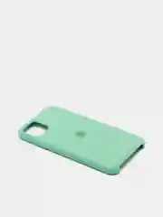 Бирюзовый силиконовый чехол для Айфон 6/6s, 7/8, 7+/8+, X/Xs, Xr, 11, 11Pro, 11ProMax