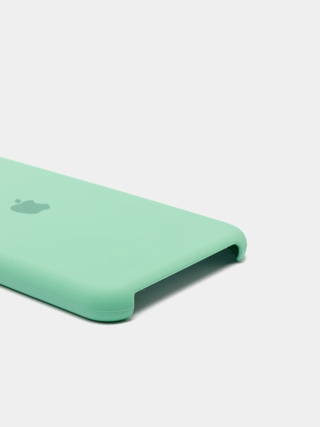 Бирюзовый силиконовый чехол для Айфон 6/6s, 7/8, 7+/8+, X/Xs, Xr, 11, 11Pro, 11ProMax