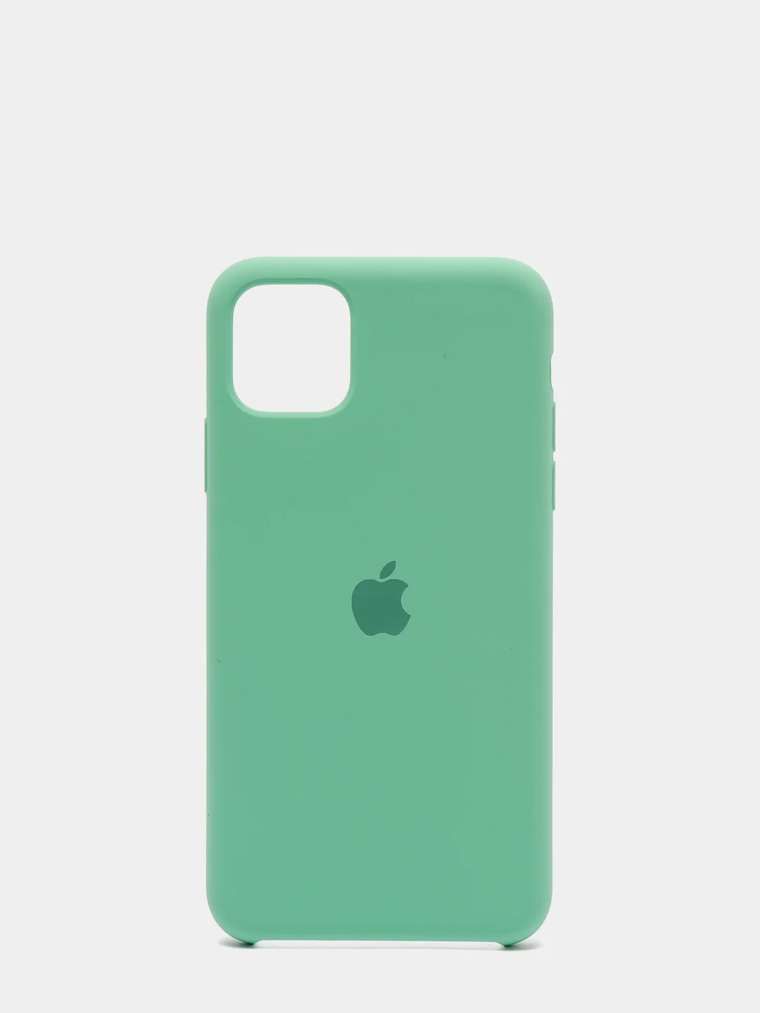 Бирюзовый силиконовый чехол для Айфон 6/6s, 7/8, 7+/8+, X/Xs, Xr, 11, 11Pro, 11ProMax