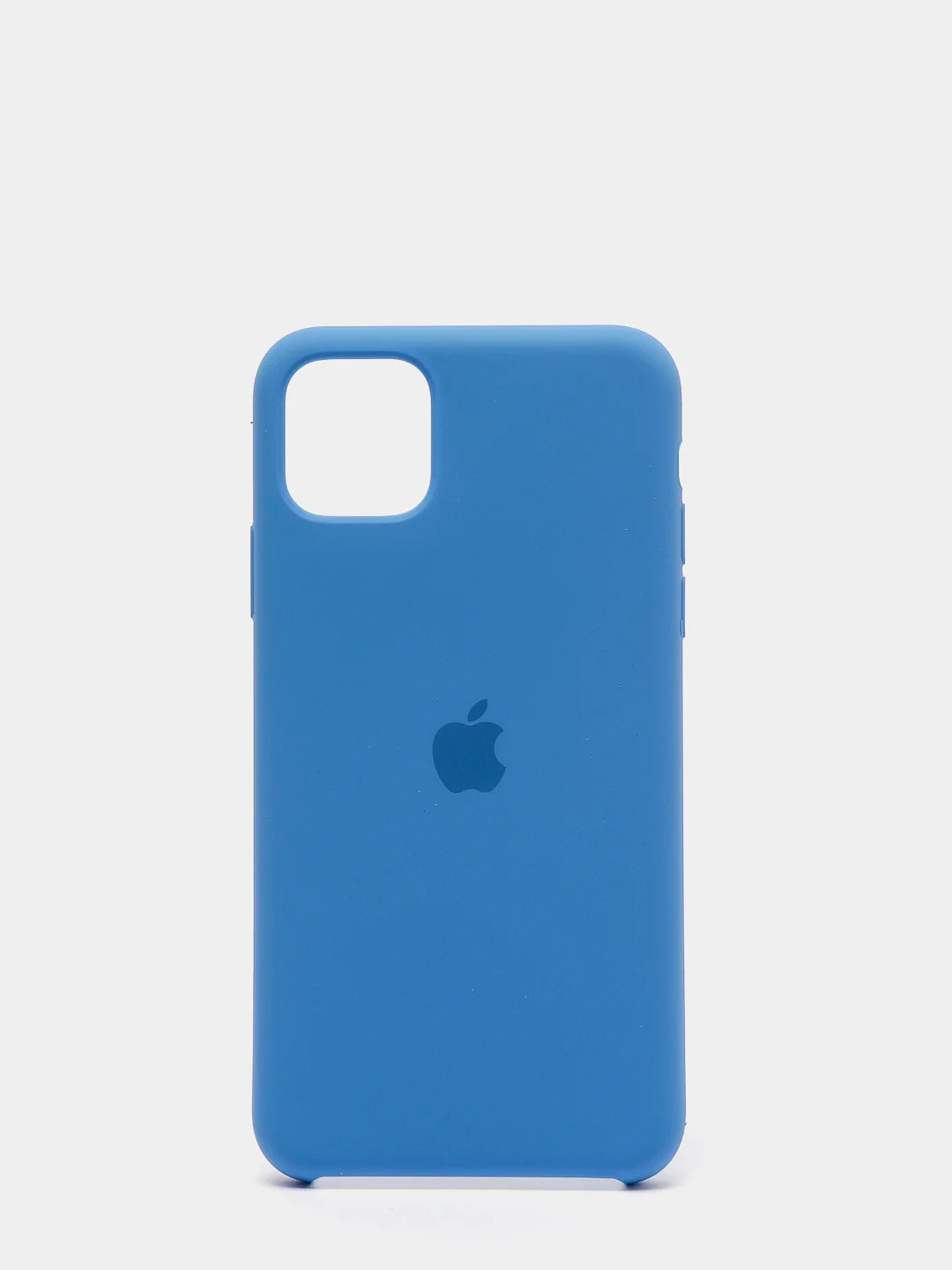 Голубой силиконовый чехол для Айфон 6/6s, 7/8, 7+/8+, X/Xs, Xr, 11, 11Pro, 11ProMax