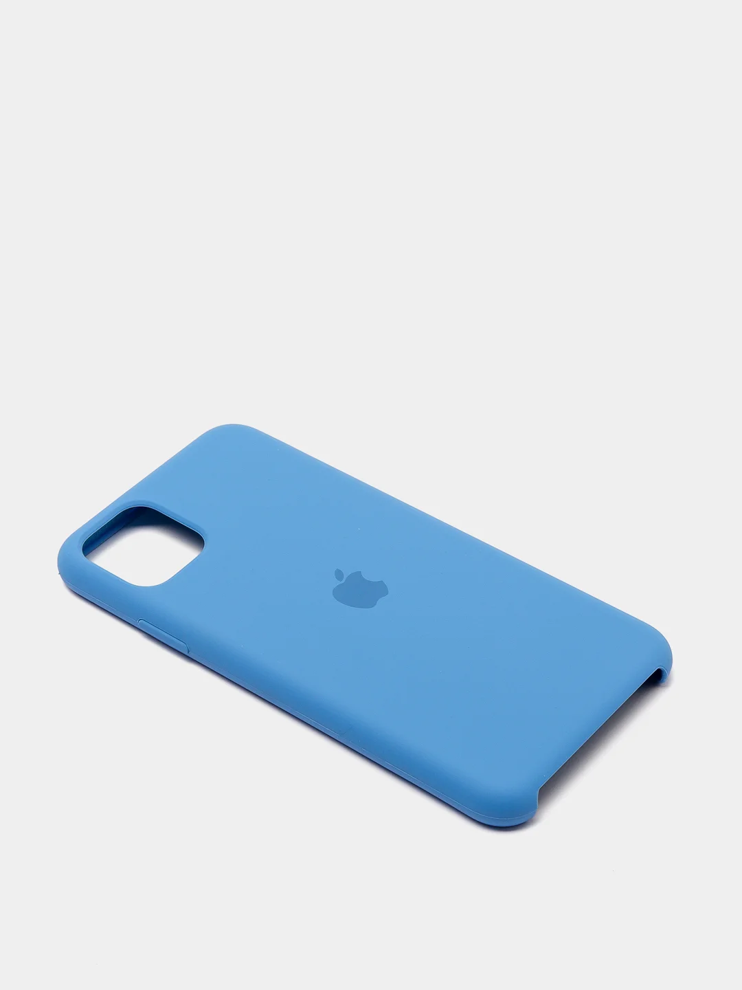 Голубой силиконовый чехол для Айфон 6/6s, 7/8, 7+/8+, X/Xs, Xr, 11, 11Pro, 11ProMax