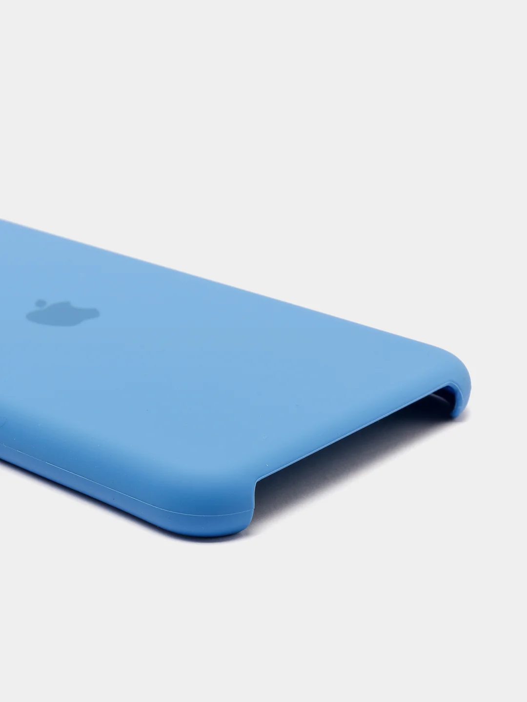 Голубой силиконовый чехол для Айфон 6/6s, 7/8, 7+/8+, X/Xs, Xr, 11, 11Pro, 11ProMax