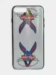 Пудровый стеклянный чехол с рисунком принтом картинкой для iphone 11 pro max xs max xr 6s 7+ 8 plus