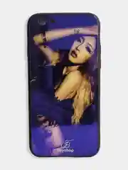Рыжий стеклянный чехол с рисунком принтом картинкой для iphone 11 pro max xs max xr 6s 7+ 8 plus