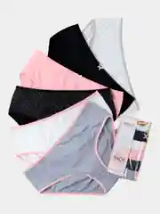 Комплект трусы женские DOMINANT Турция, брифы от 3XL до 6XL , 6 шт