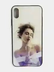 Салатовый стеклянный чехол с рисунком принтом картинкой для iphone 11 pro max xs max xr 6s 7+ 8 plus