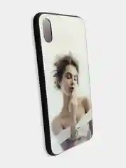 Салатовый стеклянный чехол с рисунком принтом картинкой для iphone 11 pro max xs max xr 6s 7+ 8 plus