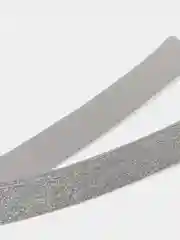 Серый металлик резинка бельевая декоративная 2м шир. 3-4 см цветная